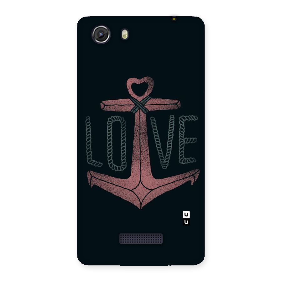 Love Anchor Form Back Case for Micromax Unite 3