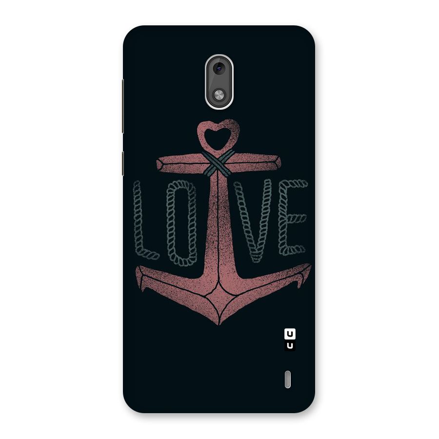 Love Anchor Form Back Case for Nokia 2