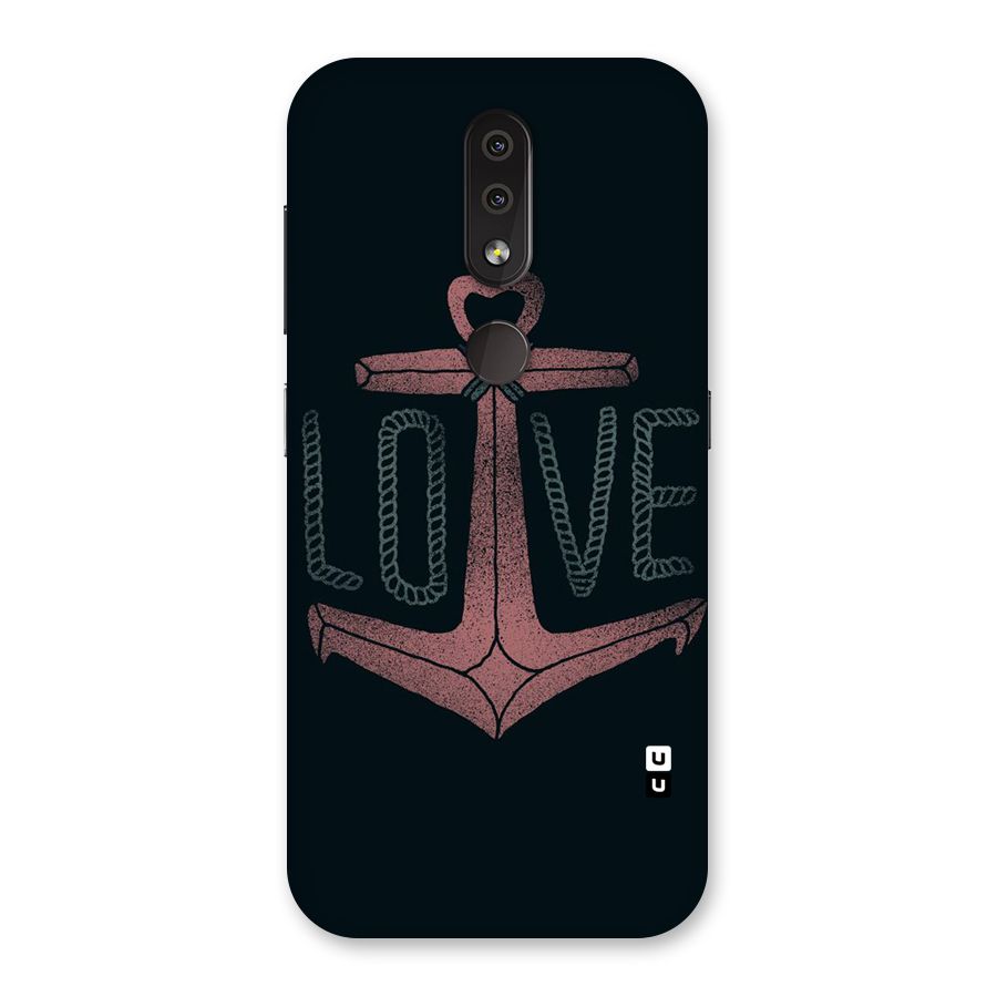 Love Anchor Form Back Case for Nokia 4.2