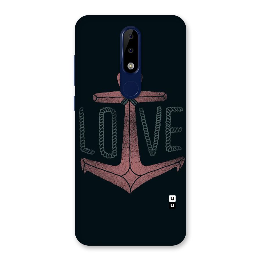 Love Anchor Form Back Case for Nokia 5.1 Plus