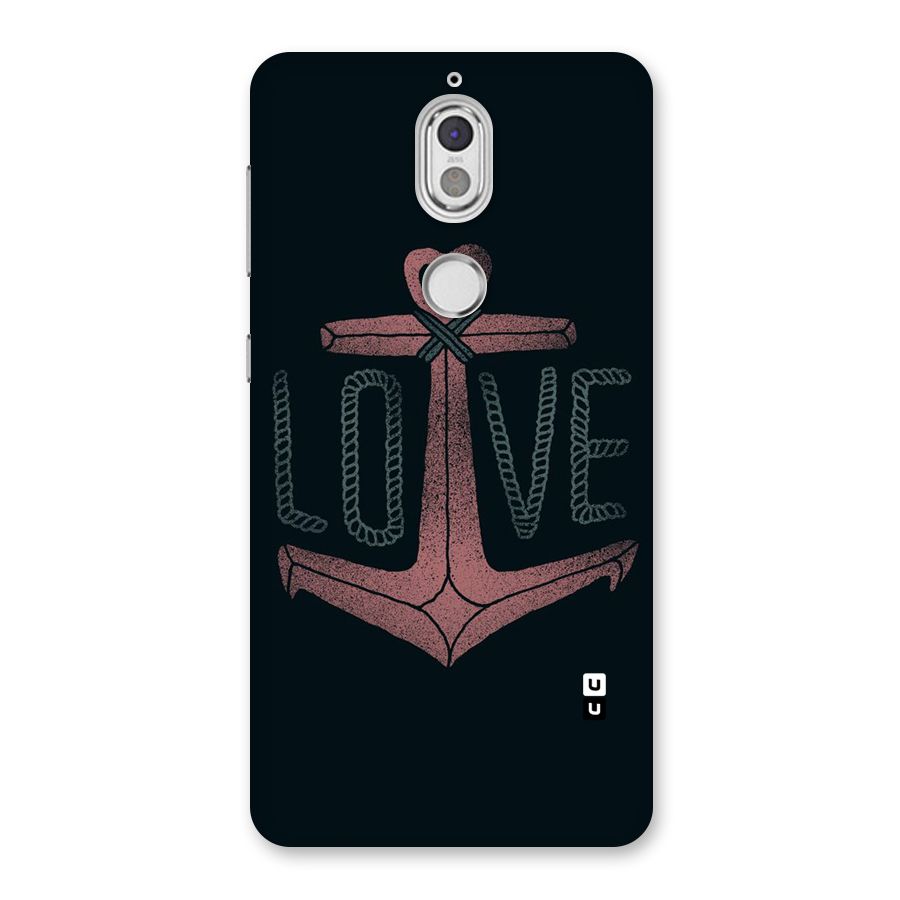 Love Anchor Form Back Case for Nokia 7