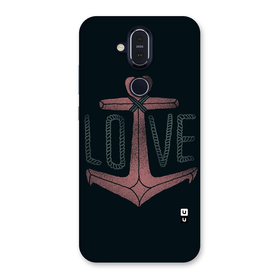 Love Anchor Form Back Case for Nokia 8.1