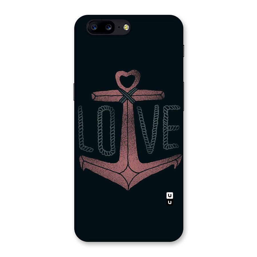 Love Anchor Form Back Case for OnePlus 5