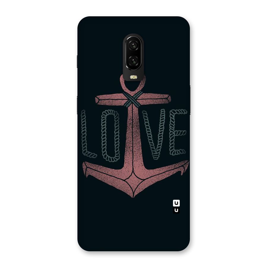 Love Anchor Form Back Case for OnePlus 6T