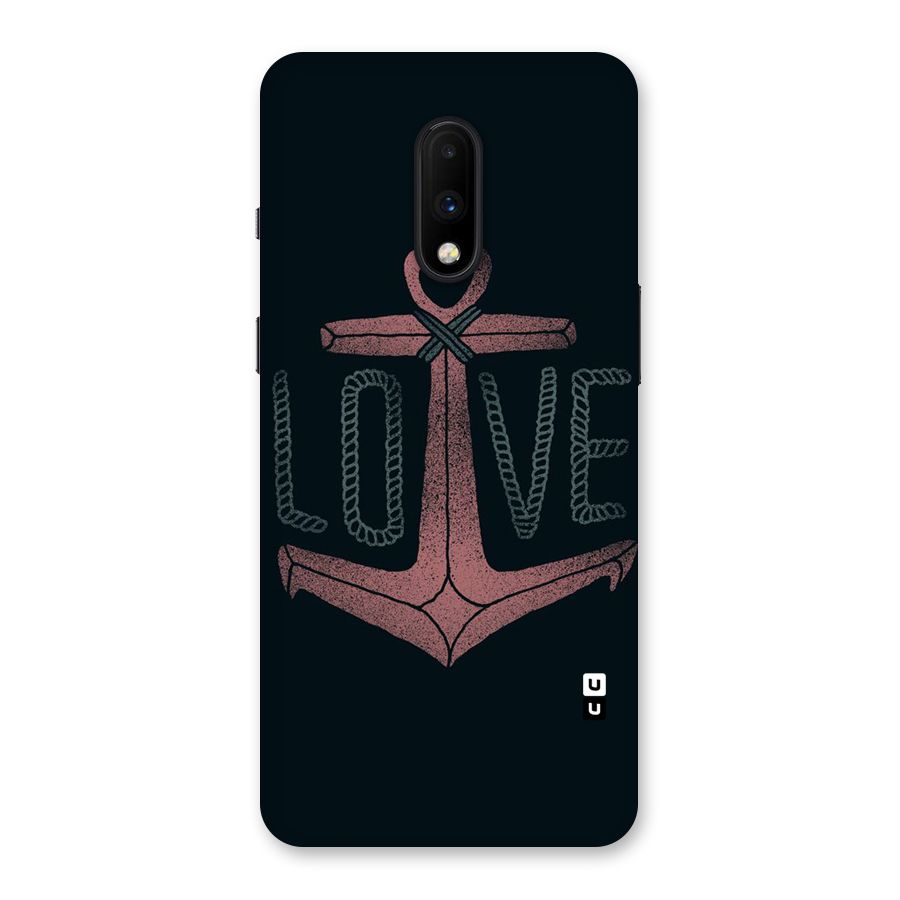 Love Anchor Form Back Case for OnePlus 7