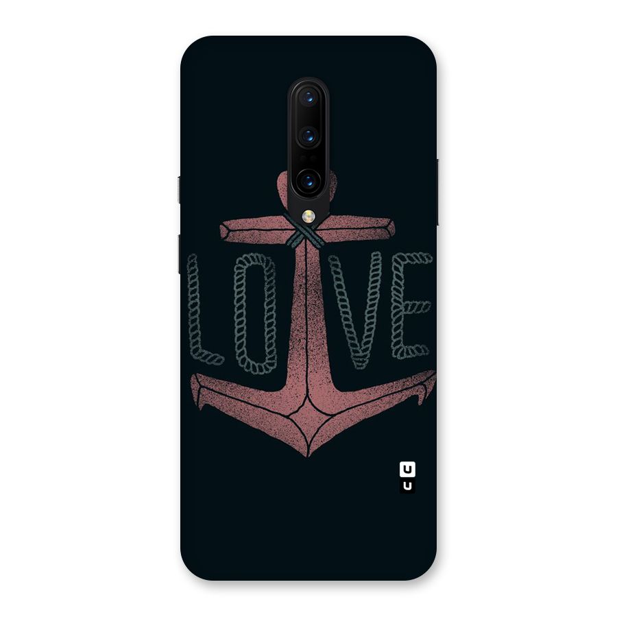 Love Anchor Form Back Case for OnePlus 7 Pro