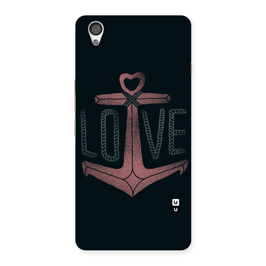 Love Anchor Form Back Case for OnePlus X