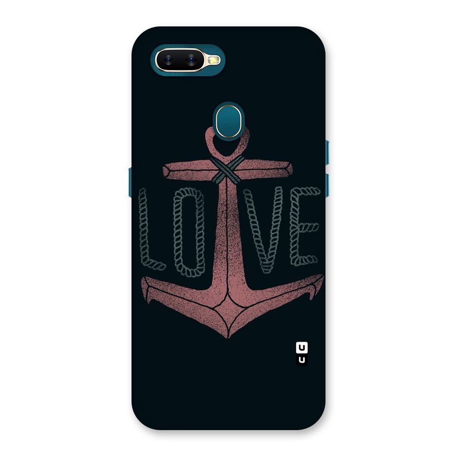 Love Anchor Form Back Case for Oppo A11k