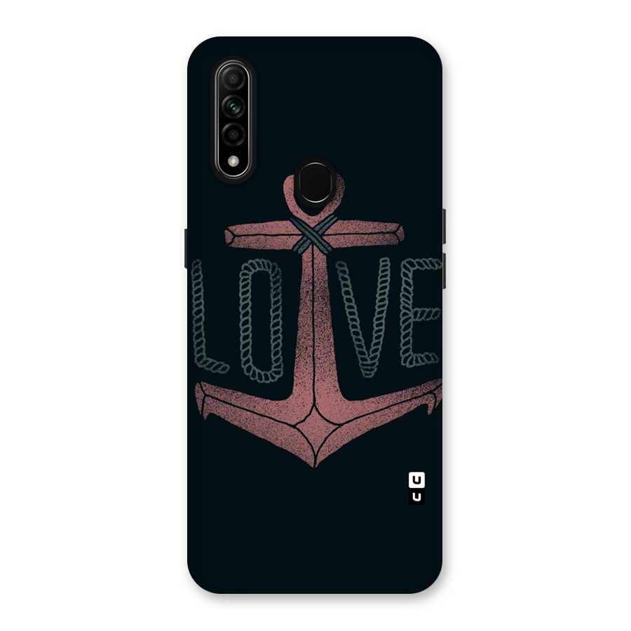 Love Anchor Form Back Case for Oppo A31