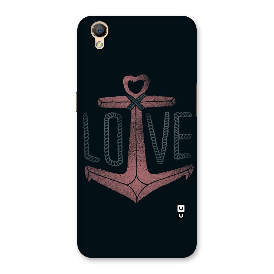 Love Anchor Form Back Case for Oppo A37