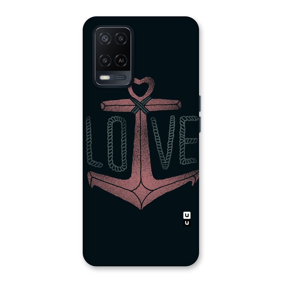 Love Anchor Form Back Case for Oppo A54