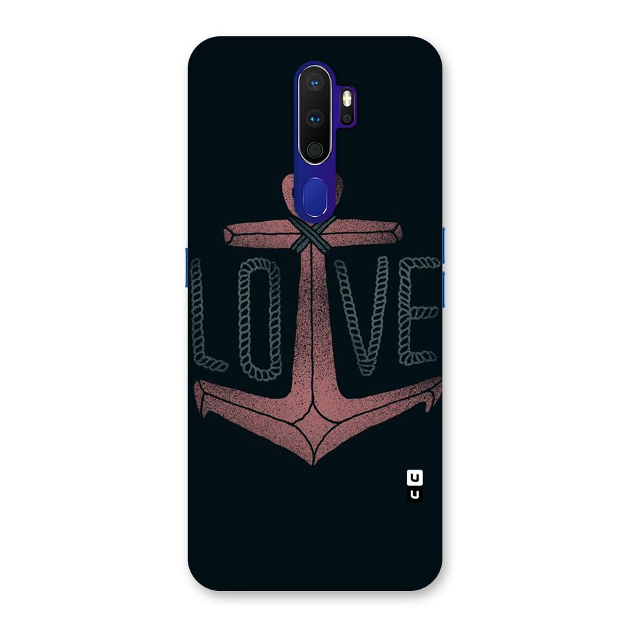 Love Anchor Form Back Case for Oppo A9 (2020)