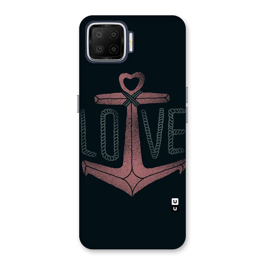 Love Anchor Form Back Case for Oppo F17