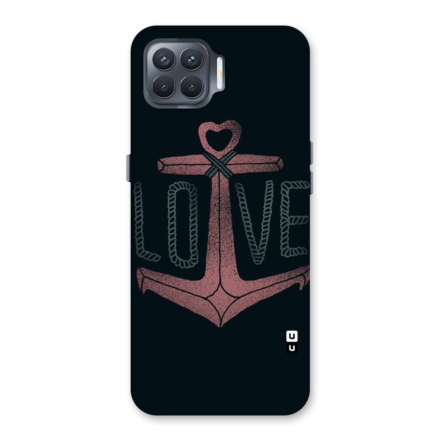 Love Anchor Form Back Case for Oppo F17 Pro