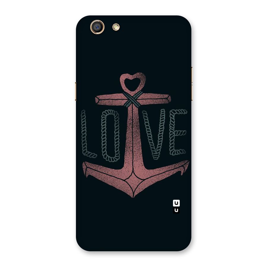 Love Anchor Form Back Case for Oppo F3