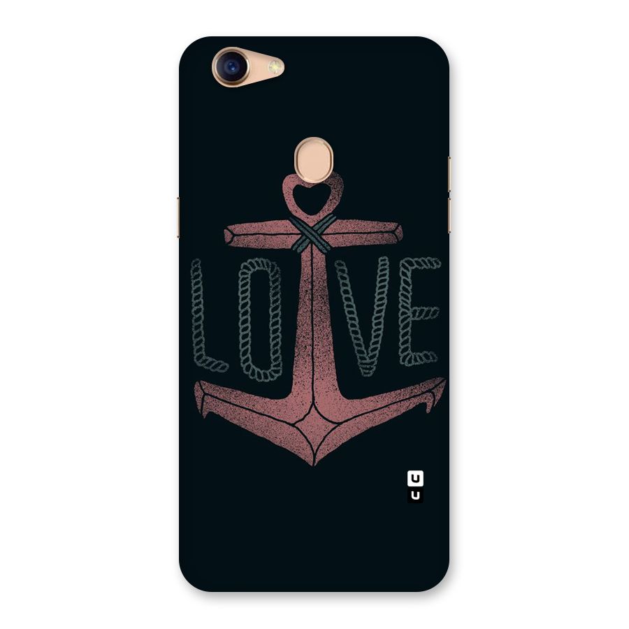 Love Anchor Form Back Case for Oppo F5