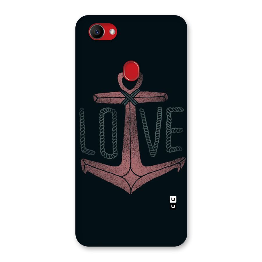 Love Anchor Form Back Case for Oppo F7