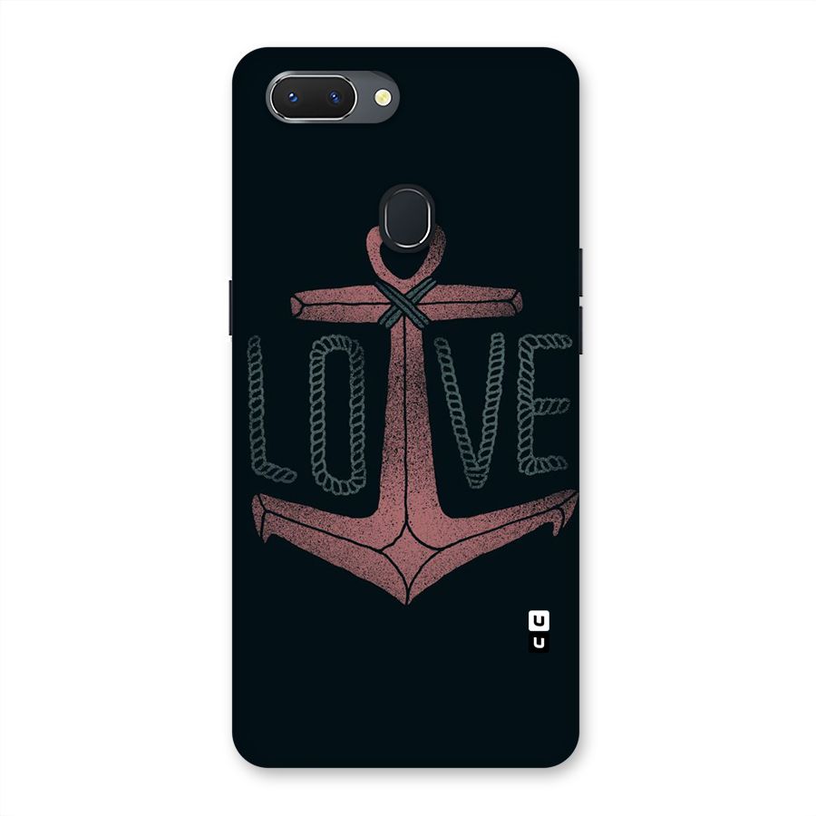 Love Anchor Form Back Case for Oppo Realme 2