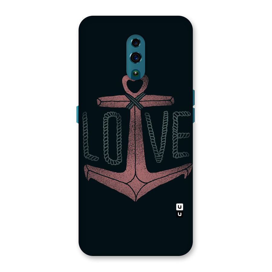 Love Anchor Form Back Case for Oppo Reno