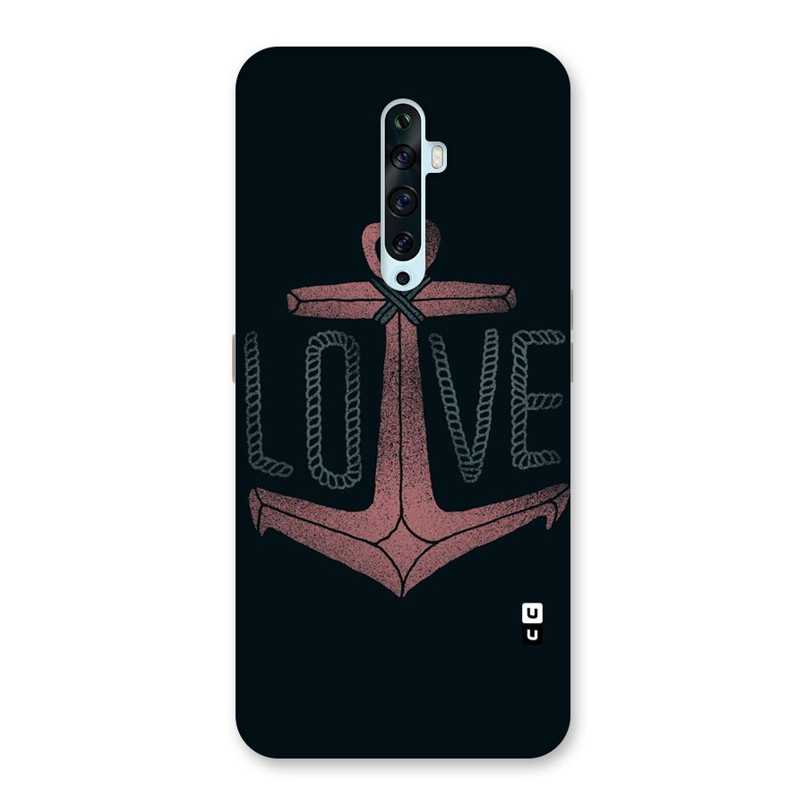 Love Anchor Form Back Case for Oppo Reno2 Z