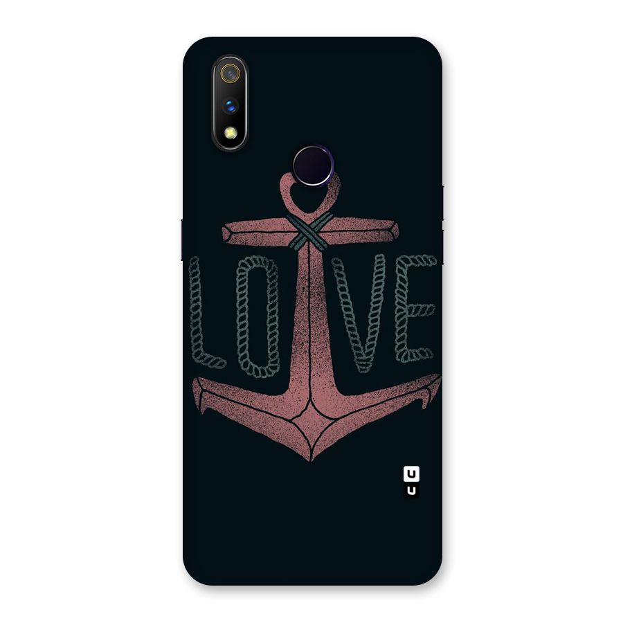 Love Anchor Form Back Case for Realme 3 Pro