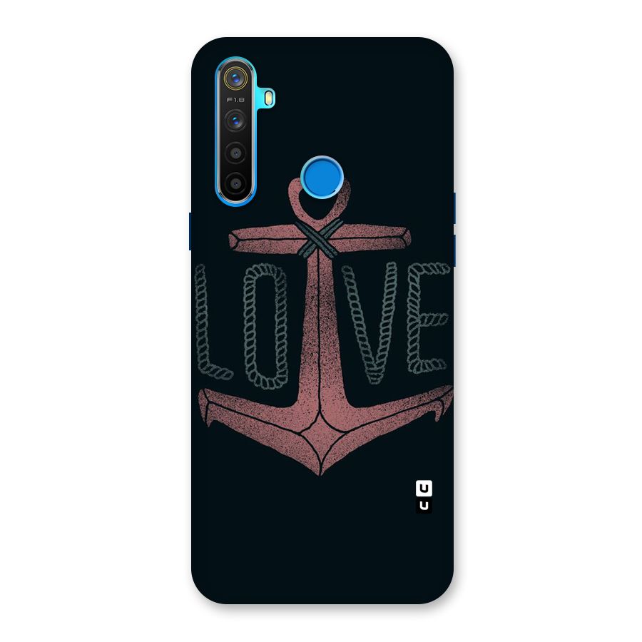 Love Anchor Form Back Case for Realme 5