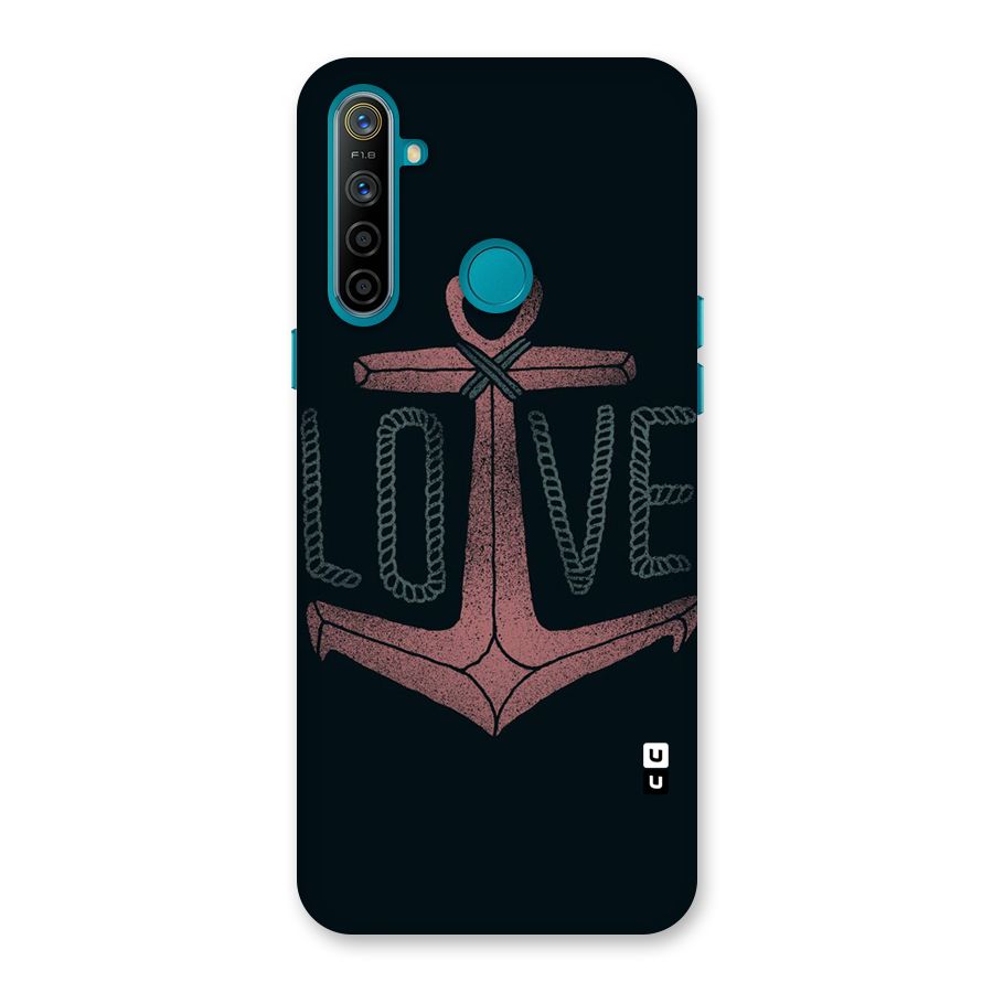 Love Anchor Form Back Case for Realme 5i