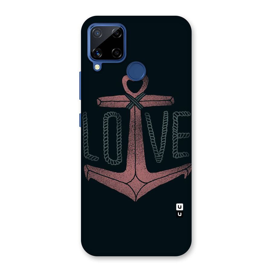 Love Anchor Form Back Case for Realme C15