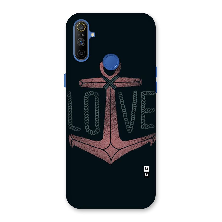 Love Anchor Form Back Case for Realme Narzo 10A