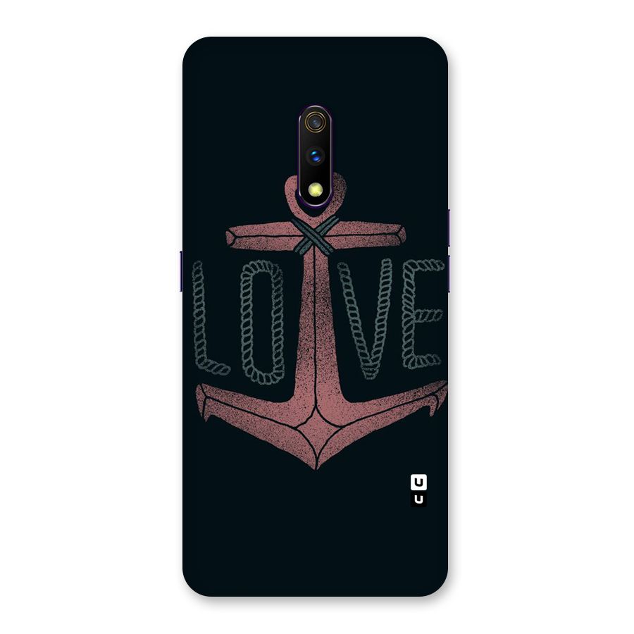 Love Anchor Form Back Case for Realme X