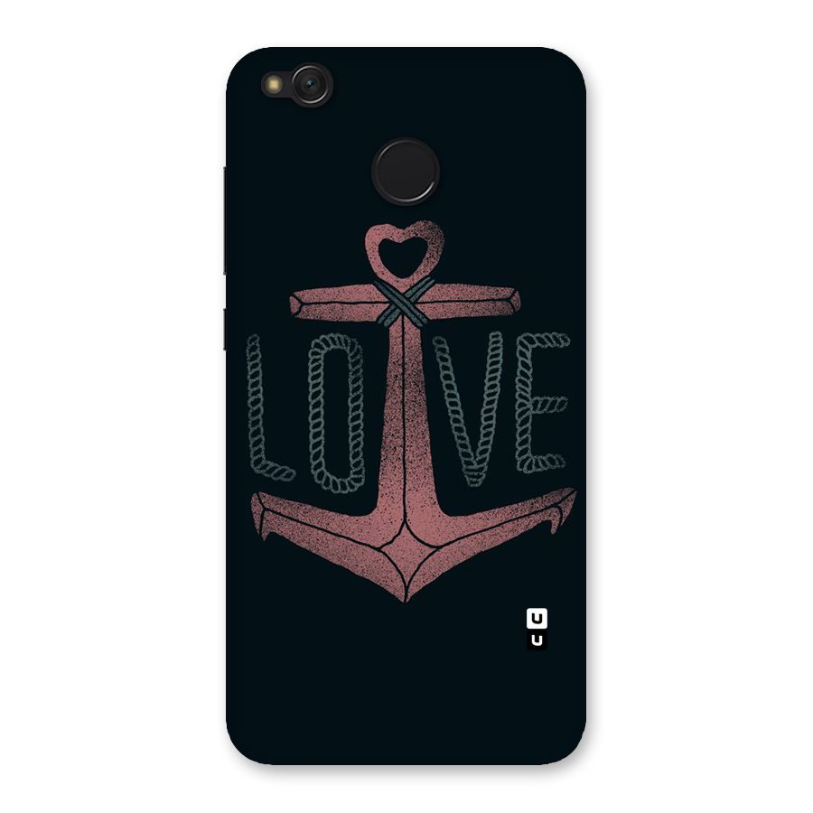 Love Anchor Form Back Case for Redmi 4