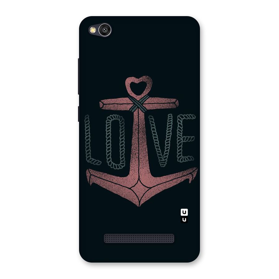 Love Anchor Form Back Case for Redmi 4A