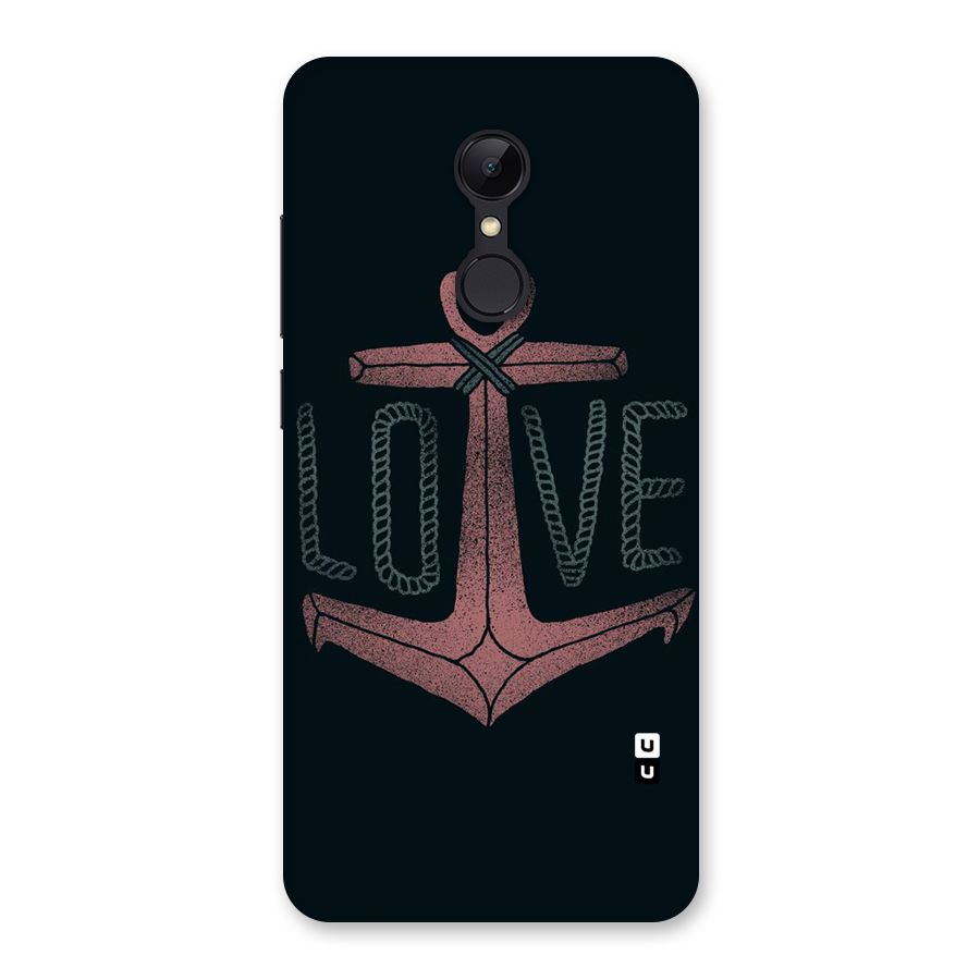 Love Anchor Form Back Case for Redmi 5