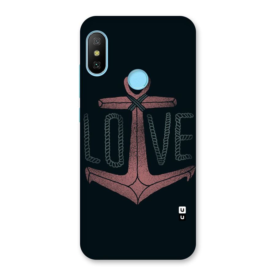 Love Anchor Form Back Case for Redmi 6 Pro