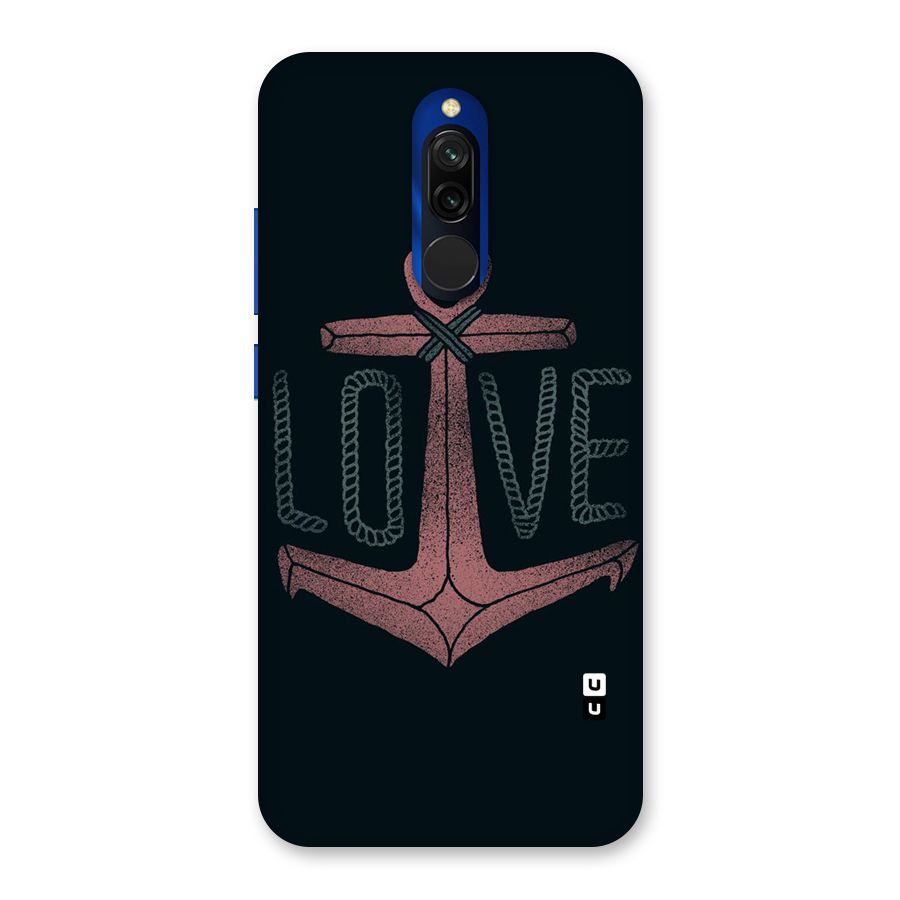 Love Anchor Form Back Case for Redmi 8