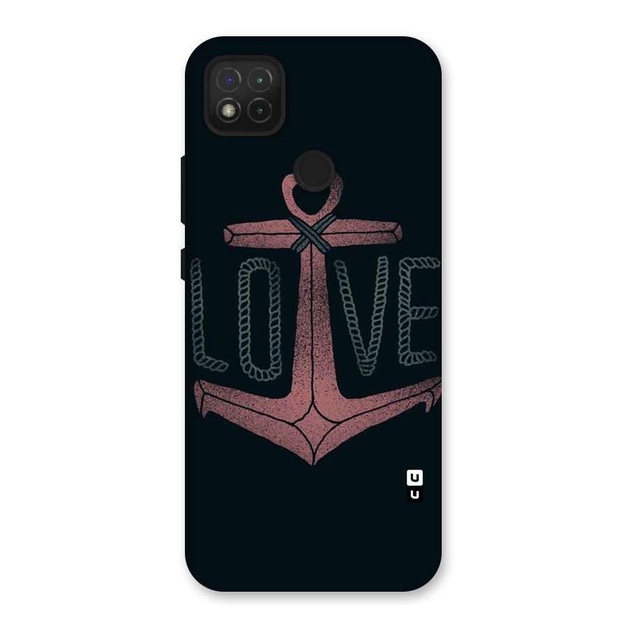 Love Anchor Form Back Case for Redmi 9C