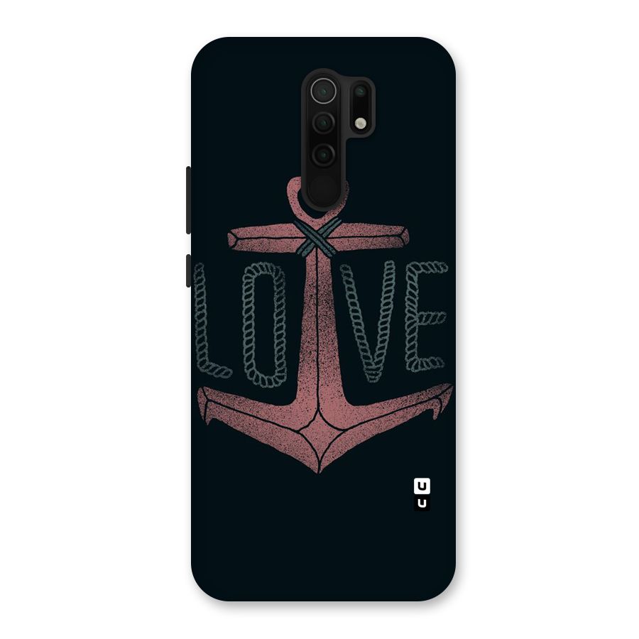 Love Anchor Form Back Case for Redmi 9 Prime