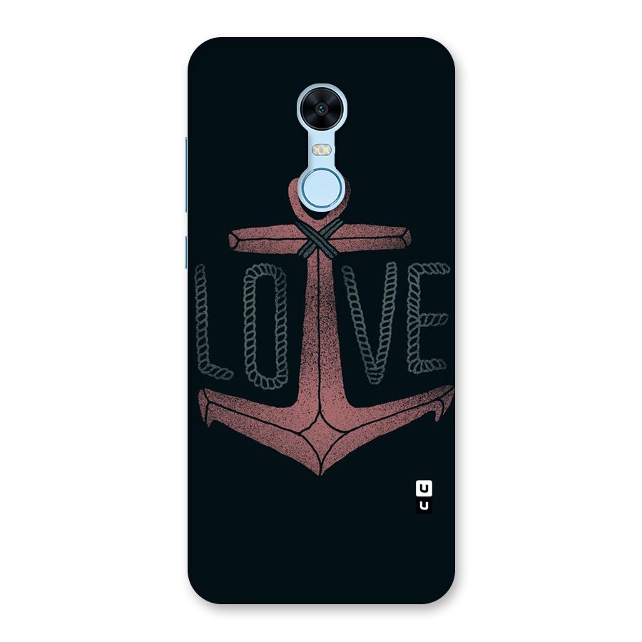 Love Anchor Form Back Case for Redmi Note 5