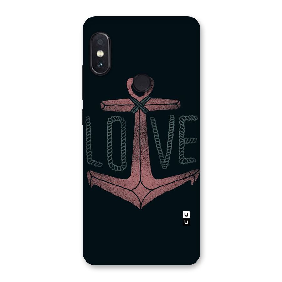 Love Anchor Form Back Case for Redmi Note 5 Pro