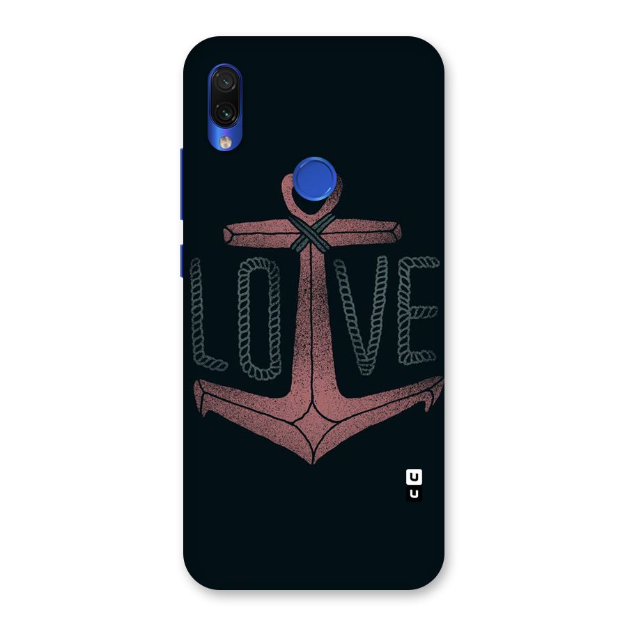 Love Anchor Form Back Case for Redmi Note 7S