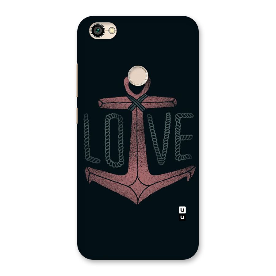 Love Anchor Form Back Case for Redmi Y1 2017