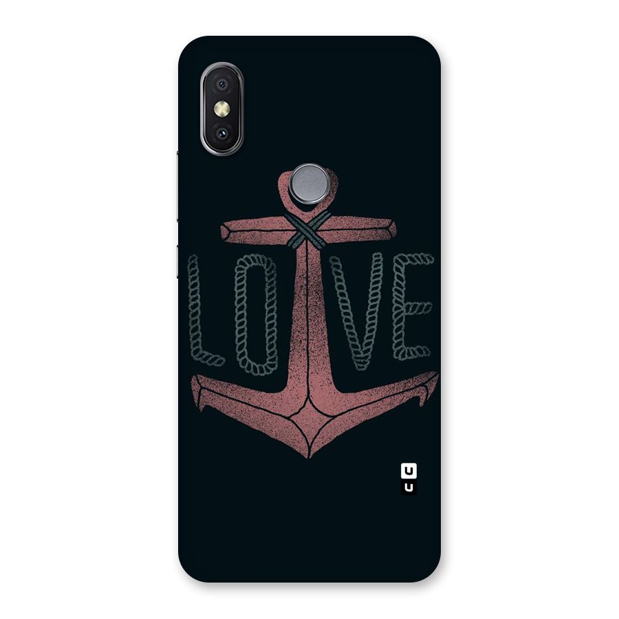 Love Anchor Form Back Case for Redmi Y2
