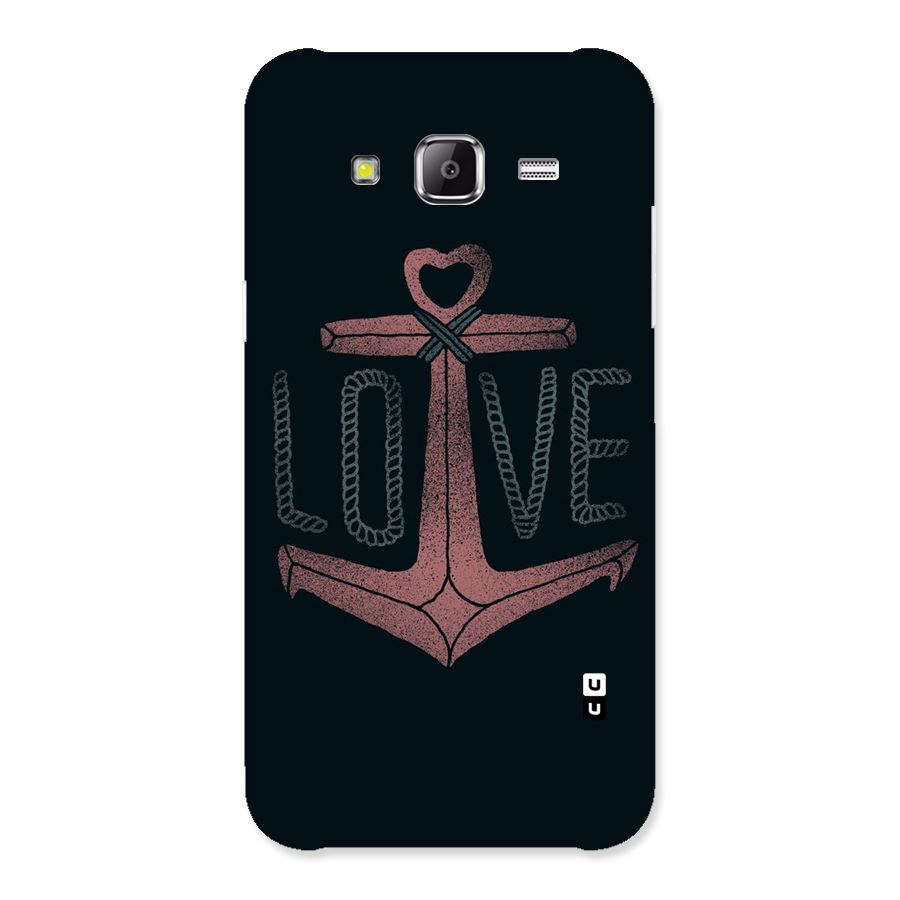 Love Anchor Form Back Case for Samsung Galaxy J5