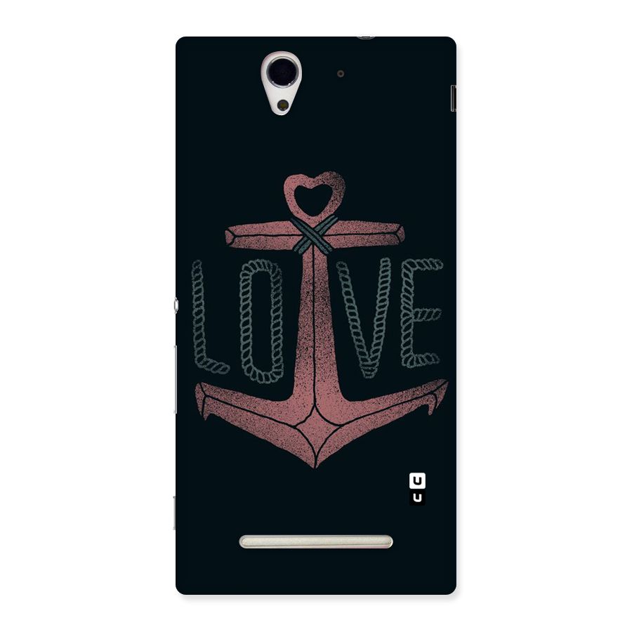 Love Anchor Form Back Case for Sony Xperia C3