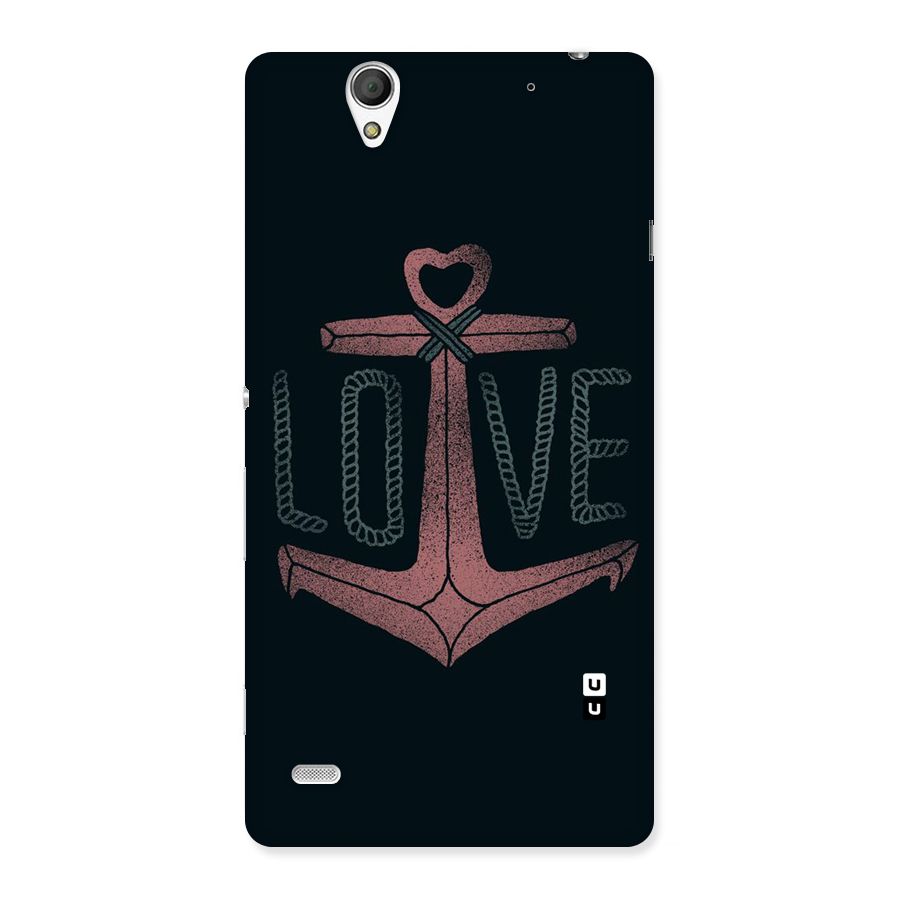 Love Anchor Form Back Case for Sony Xperia C4
