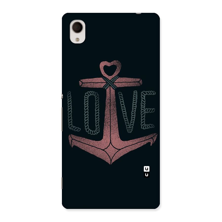 Love Anchor Form Back Case for Sony Xperia M4