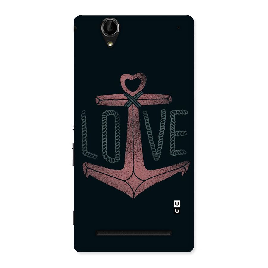Love Anchor Form Back Case for Sony Xperia T2