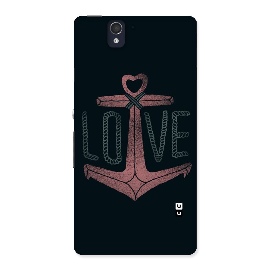 Love Anchor Form Back Case for Sony Xperia Z