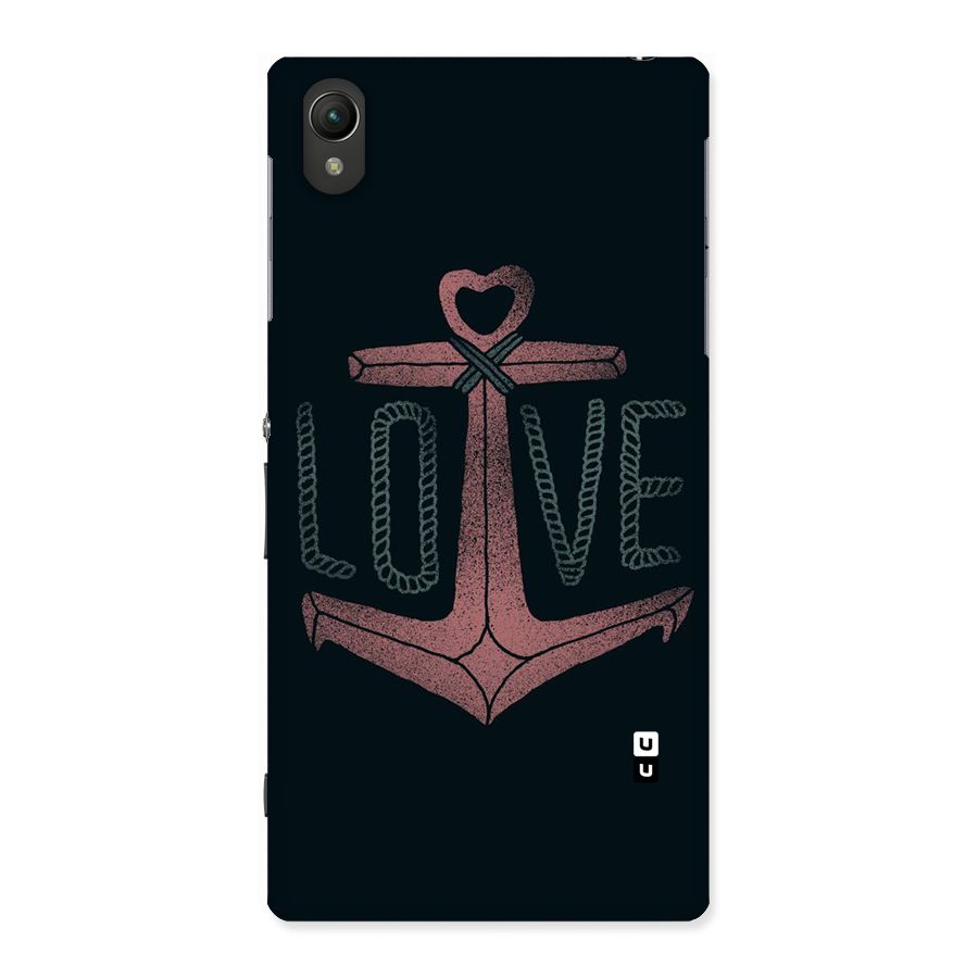 Love Anchor Form Back Case for Sony Xperia Z1