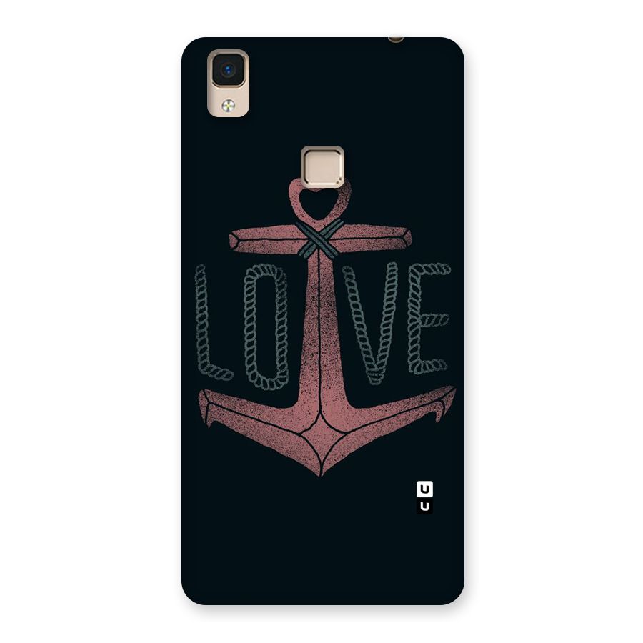 Love Anchor Form Back Case for V3 Max
